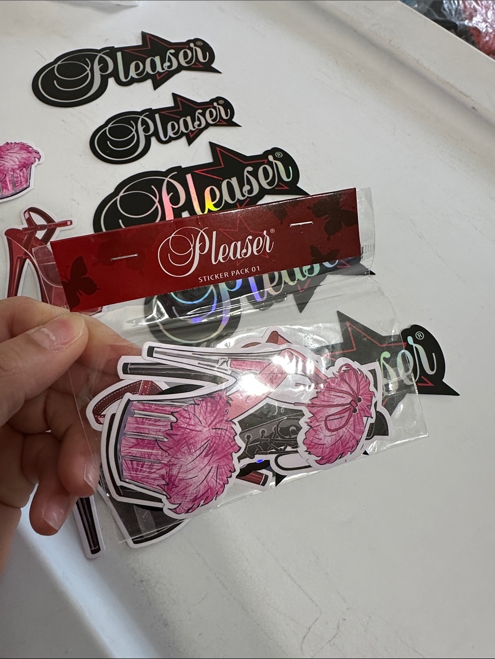 NEW PLEASER Heels Sticker Bundle Lot - Picture 2 of 4